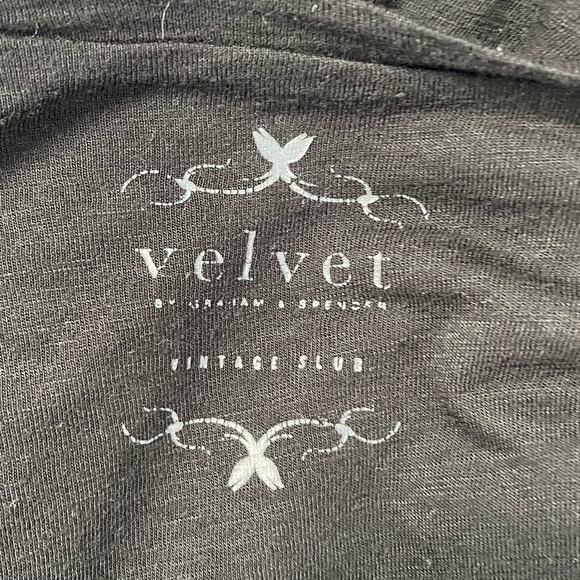 Velvet by Graham & Spencer Freeda Long Sleeve Ruched Dress in Black Size XS or P - Picture 4 of 6